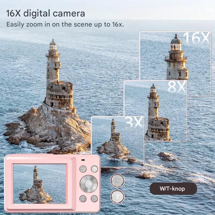 Vintage Digital Camera – Snapora-Black-The Livary