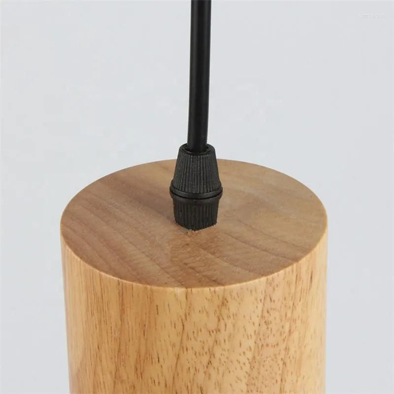 Minimalist LED Cylinder Pendant Lamp - NordicGlow-White-The Livary