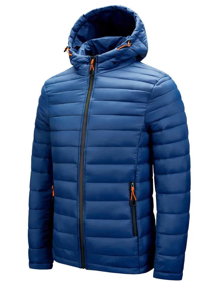 Ladies Winter Puffer Jacket with Hood - Arwen-Black-S-The Livary