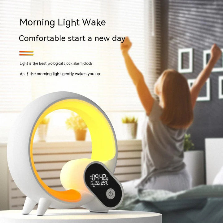 Smart Night Light with White Noise and Colour Change - Liora-Black-The Livary