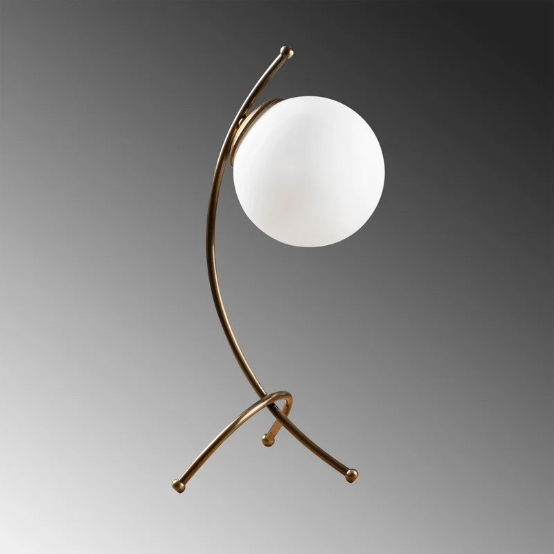 Modern Table Lamp - Velora-Messing-The Livary