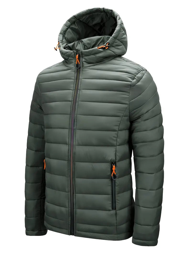 Ladies Winter Puffer Jacket with Hood - Arwen-Black-S-The Livary