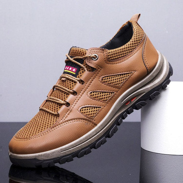 Sustainable Outdoor Shoe for Adventurers - Milo-Light brown-5-The Livary