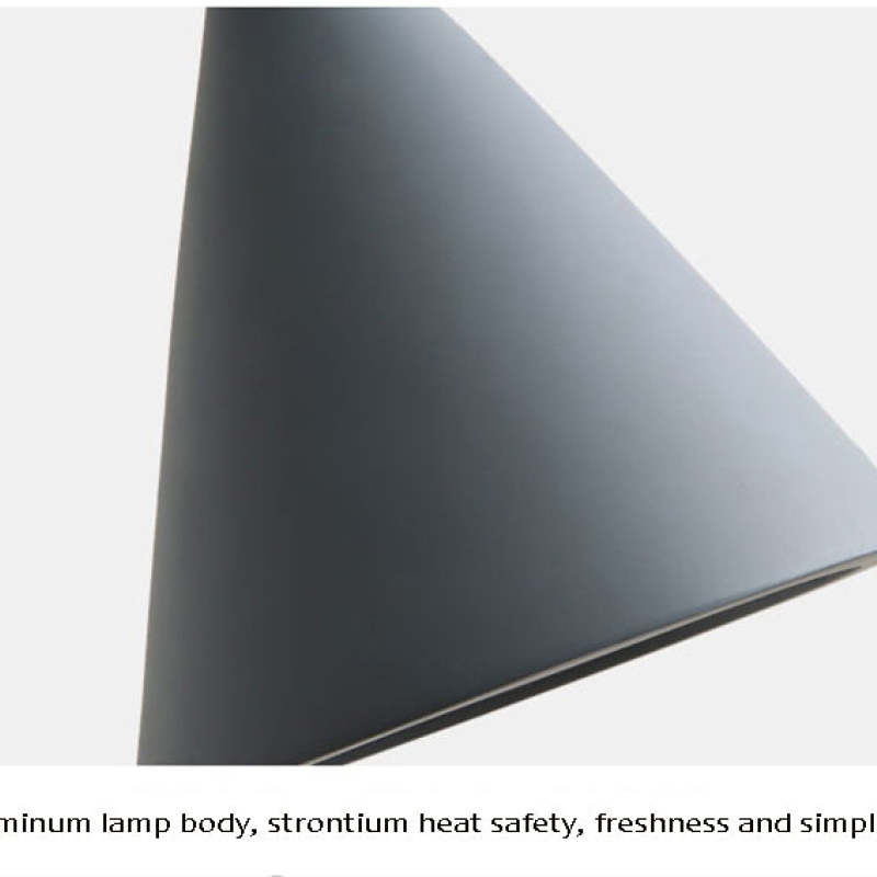 Modern Triangle Pendant Lamp - Trionda-Black-The Livary