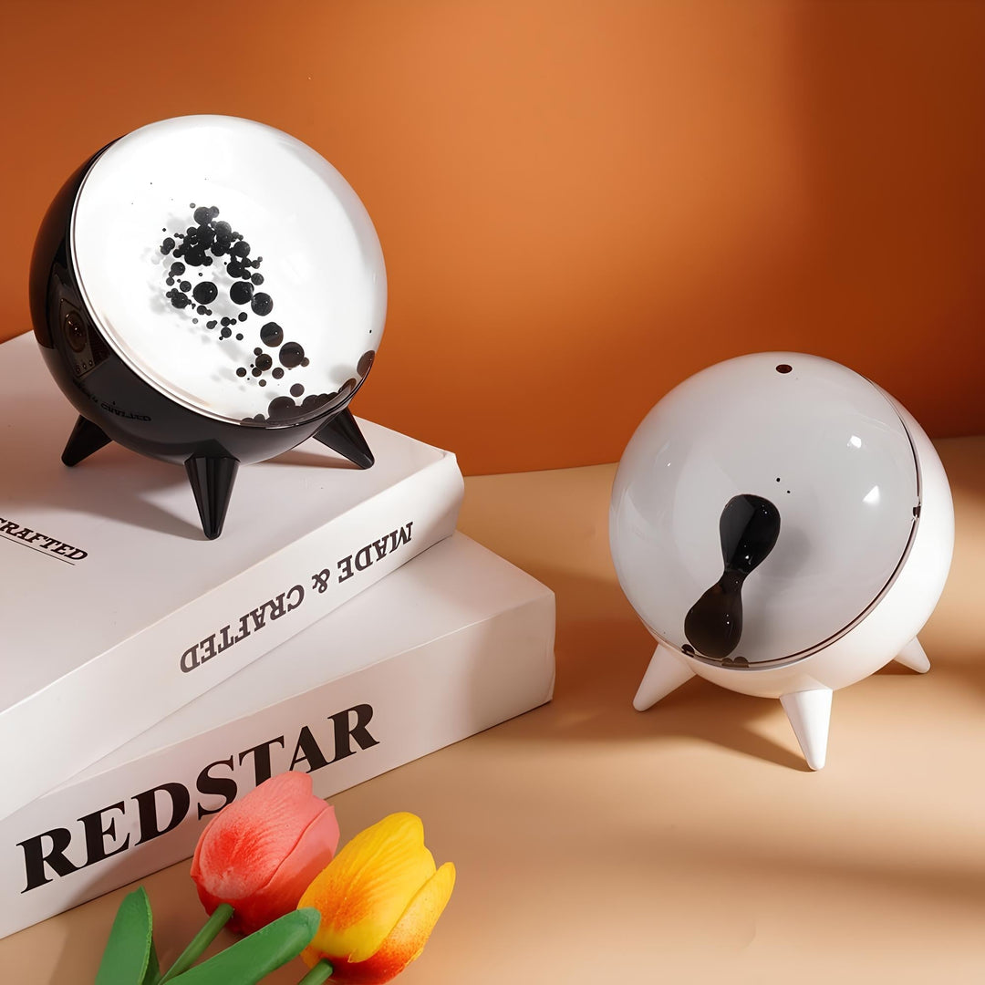 Music-Reactive Ferrofluid Display - MagnePulse-White-The Livary
