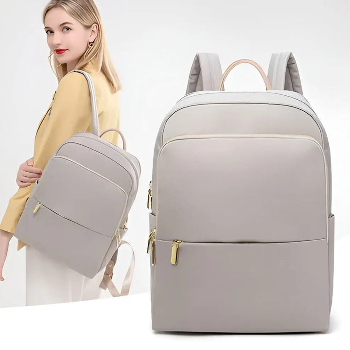 Trendy Multifunctional Ladies' Backpack - Sophia-Grey-The Livary