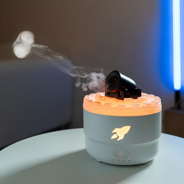 Unique Cannon Humidifier - VaporBlast-White-The Livary