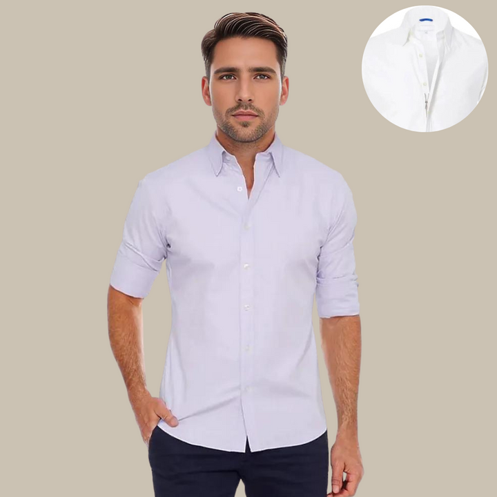 UltraFlex Shirt | Crease-Resistant Blouse with Zip