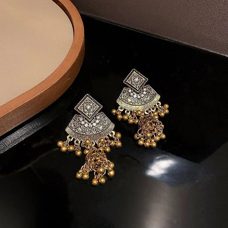Boho Ethno Earrings - Noura-2-The Livary