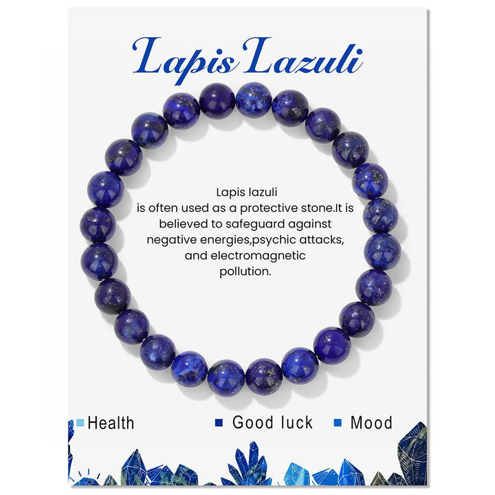 Natural Crystal Healing Energy Bracelet - Aria-Amazonite-The Livary