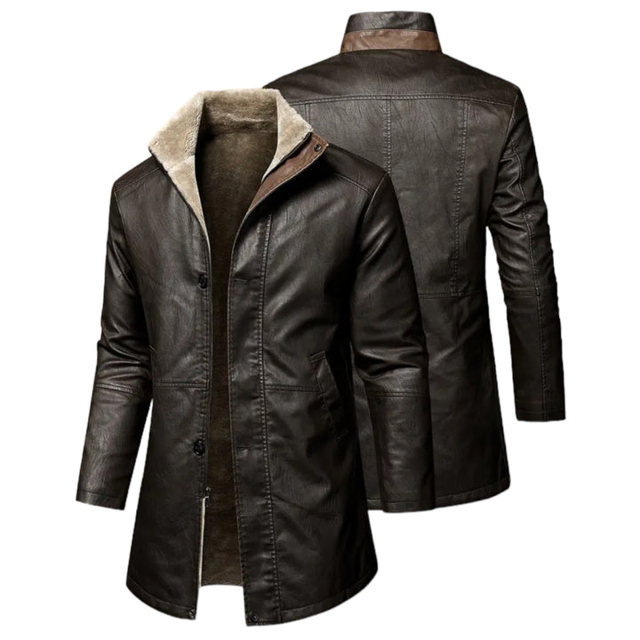 Motor jacket with Stylish Protection for Men - Stealth Phantom-Saddle brown-S-The Livary