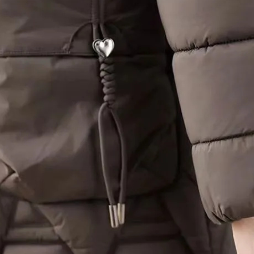 Stylish Quilted Ladies Jacket - Romy-Black-XS-The Livary