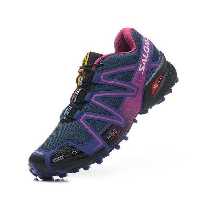 Robust men's hiking shoes for outdoor adventures – Leandro-White-black-6-The Livary
