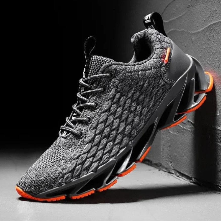 Shoes that redefine comfort and support - StrideMax™-Grey-5-The Livary