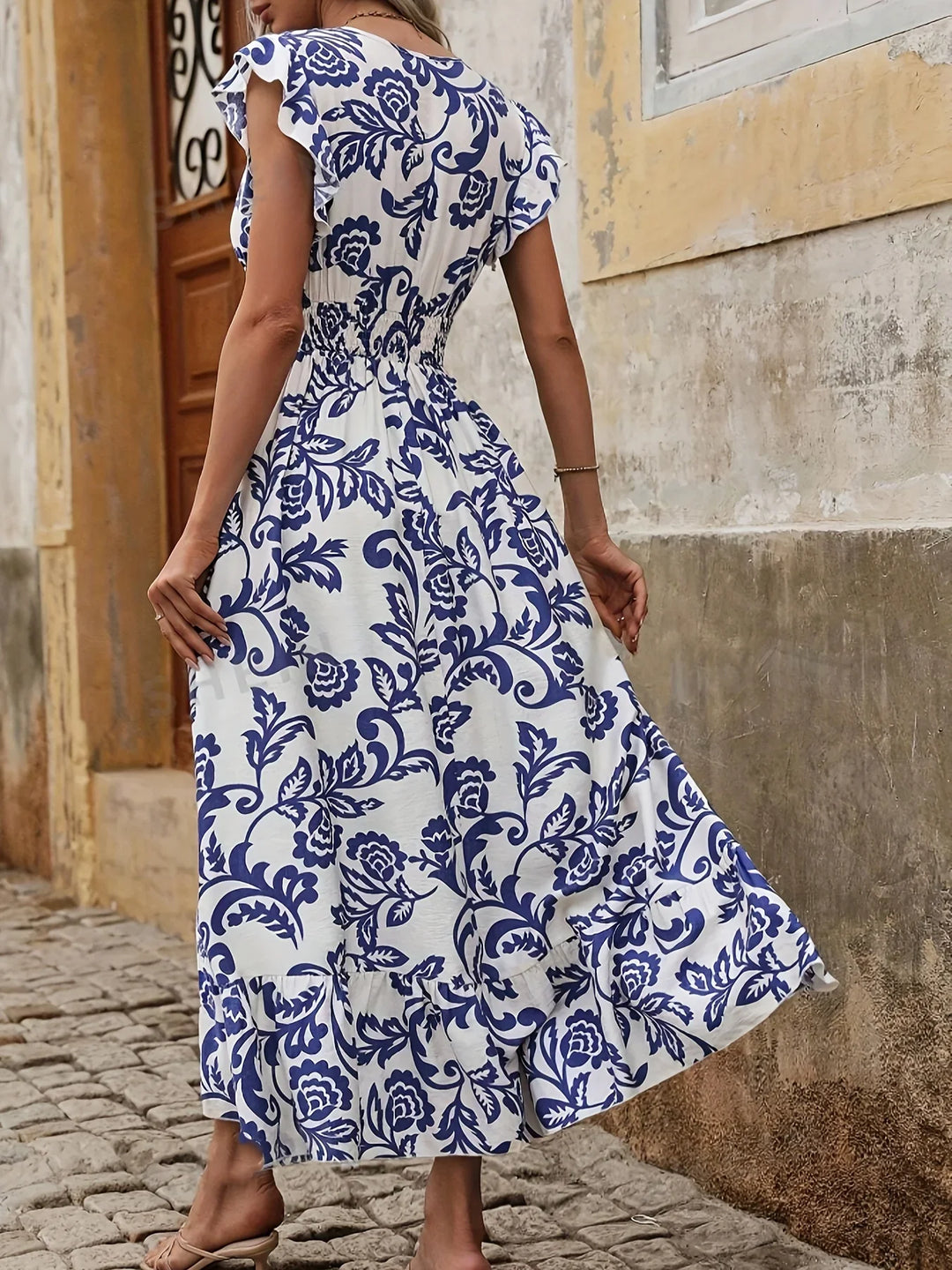 Eloise Ruches Dress | Versatile and Stylish-S-Light green-The Livary