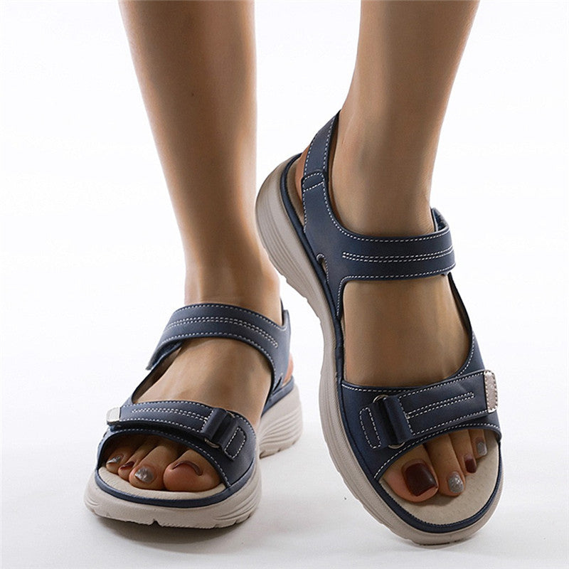 Arch Support Sandals | Orthopedic Comfort-Black-3.5-The Livary
