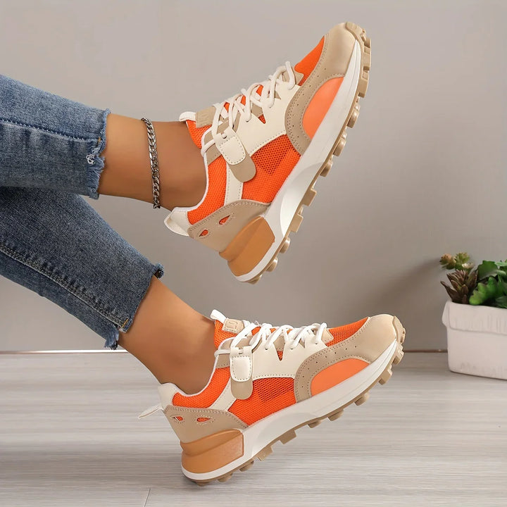 Luna Ademend Sports Trainers | Comfortable & Non-slip Design-3.5-Gray-The Livary