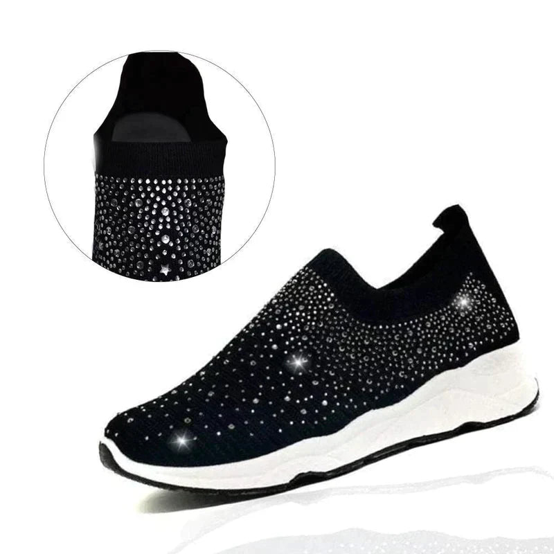 Crystal Shoes - GlamStep-WIT-3.5-The Livary