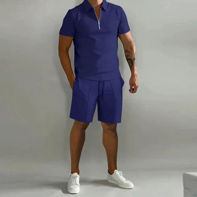 Luxury Men's Summer Set - Matteo-Black-S-The Livary