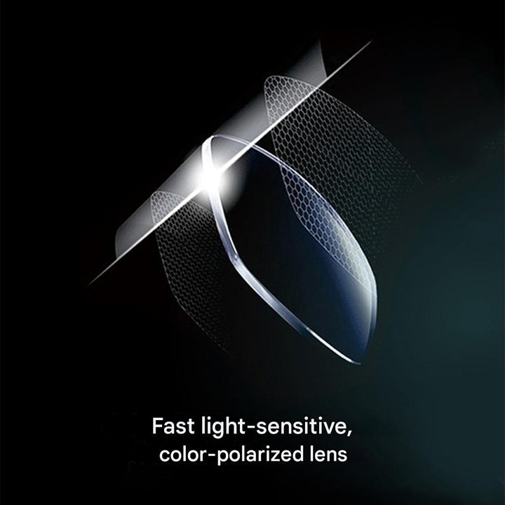 Stylish self-tinting polarised glasses for day & night – Nils-Black-Grey-The Livary