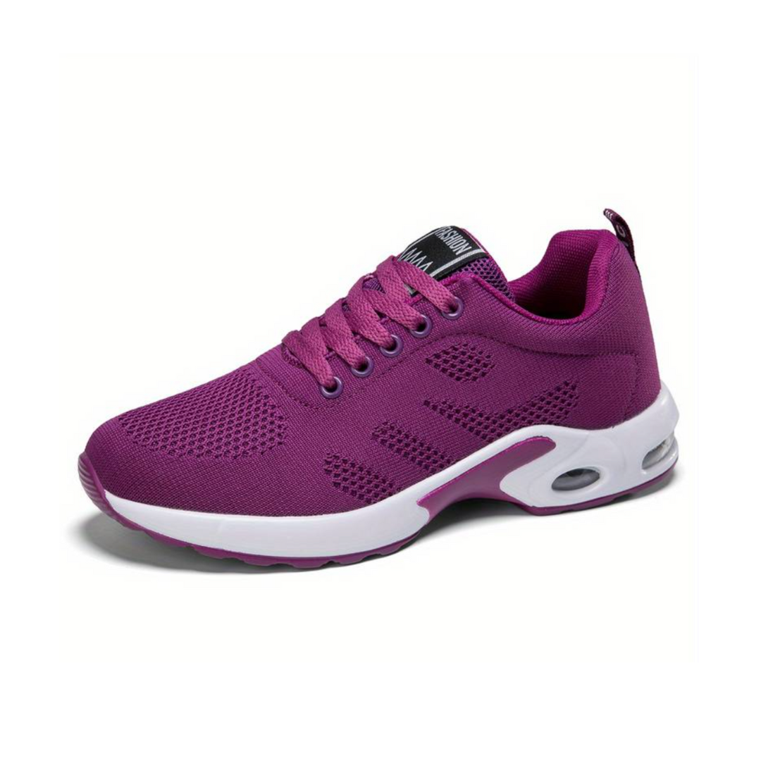 Comfortable & Breathable Orthopedic Women's Sneakers – Marlene-Purple-3-The Livary
