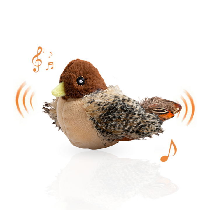 Interactive Cat Toy with Sound and Motion – FlappyChirp-Movement + Sound-The Livary