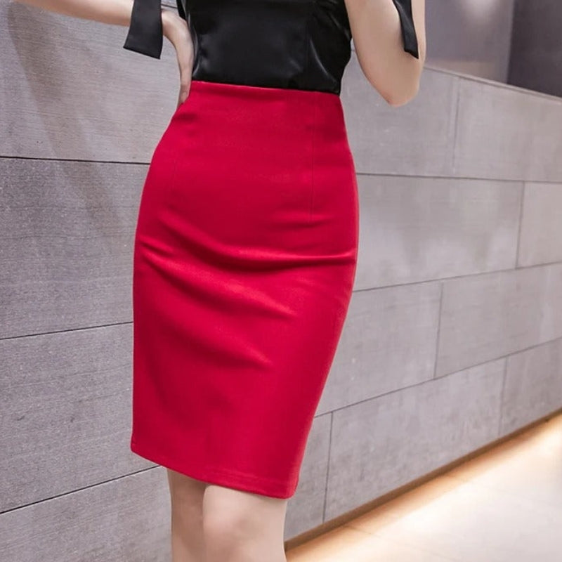 Business pencil skirt with high waistband – Sophie