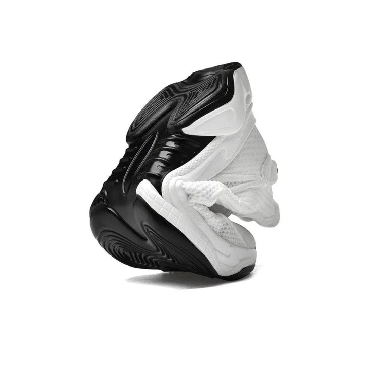 Discreetly stylish men's sneakers – MaxLift Boost-White +3.94″-4.5-The Livary