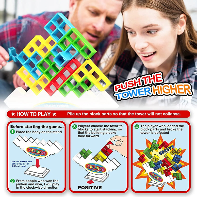 Stacking Play Set – StackaTrix-The Livary