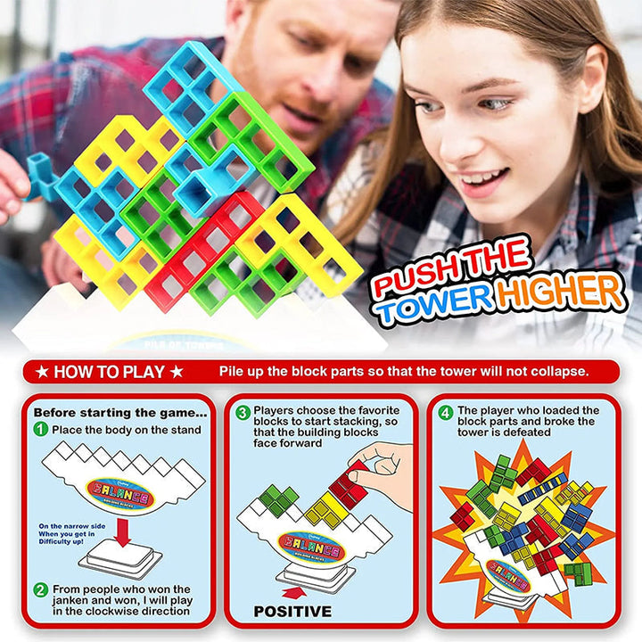 Stacking Play Set – StackaTrix-The Livary