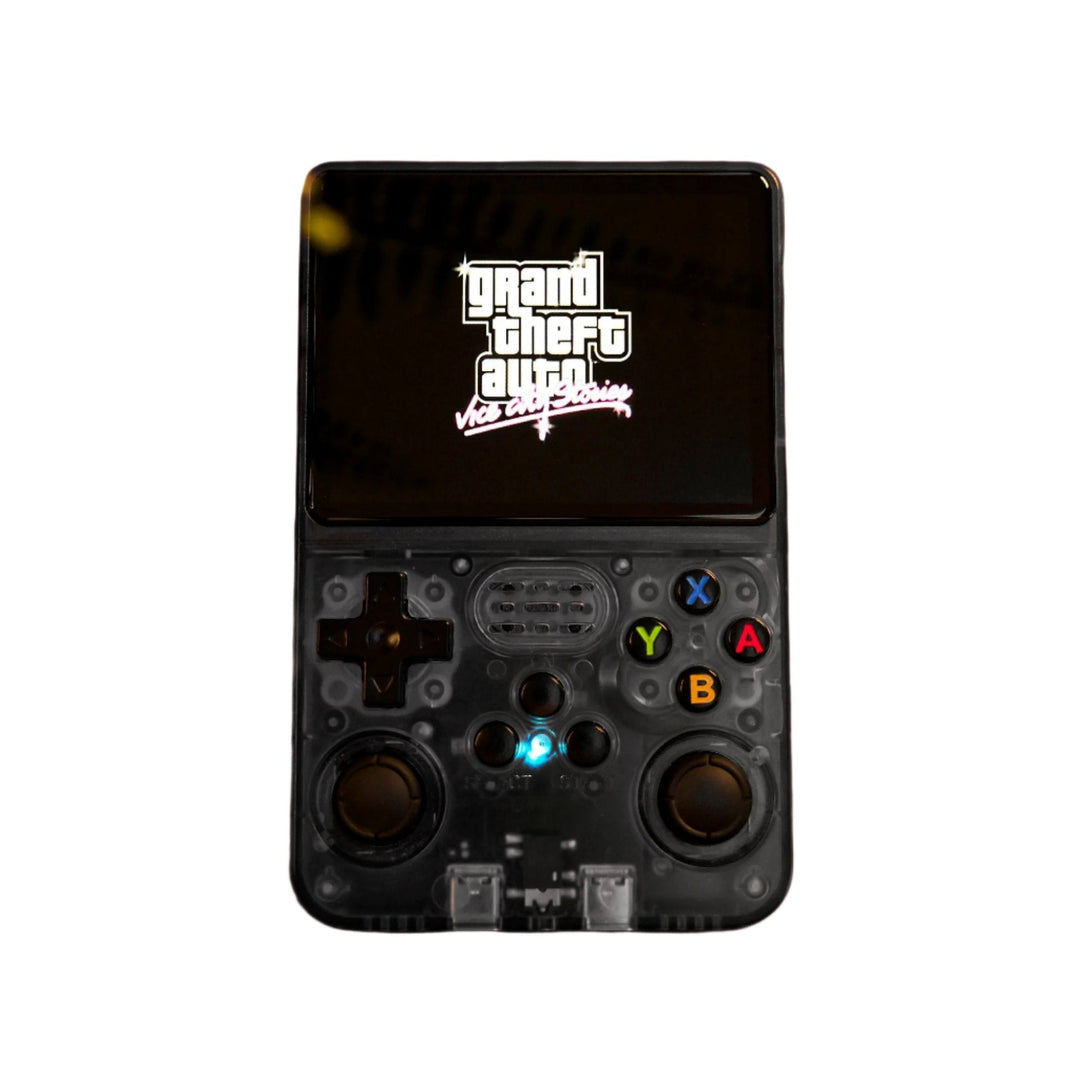 Compact Retro Game Console – PixelPlay Pocket-Purple-64GB-The Livary