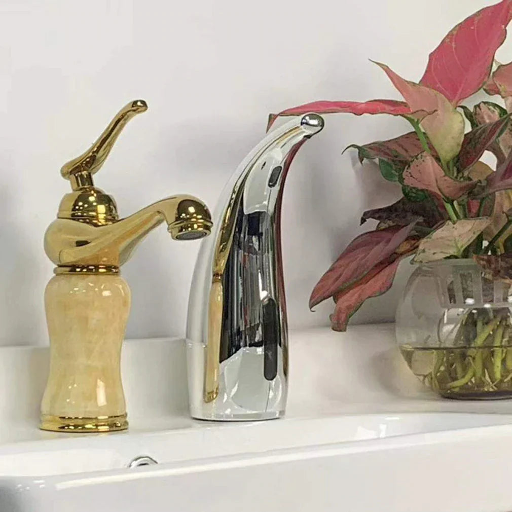 Automatic Soap Dispenser with Sensor – PureSense-Wood-The Livary