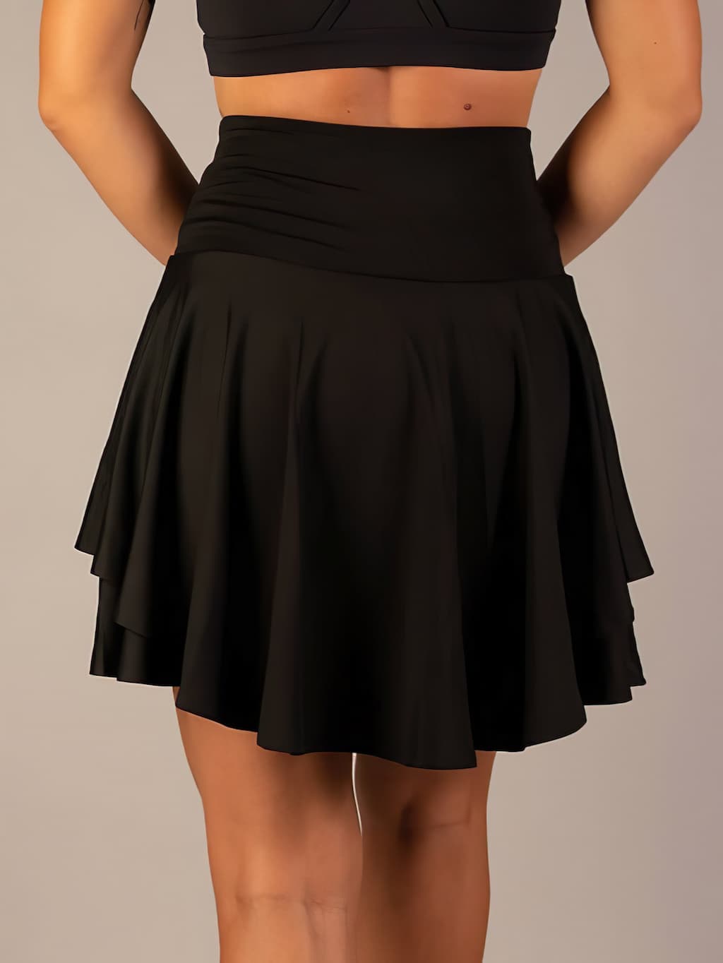 Sporty & Functional Women's Tennis Skirt with Shorts and Pockets – Maja-Blue-S-The Livary