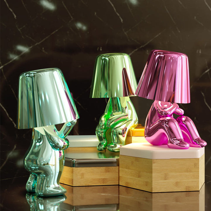 Lighting lamp for Thinkers - BrightMind-Gold-Mr. Wat-The Livary