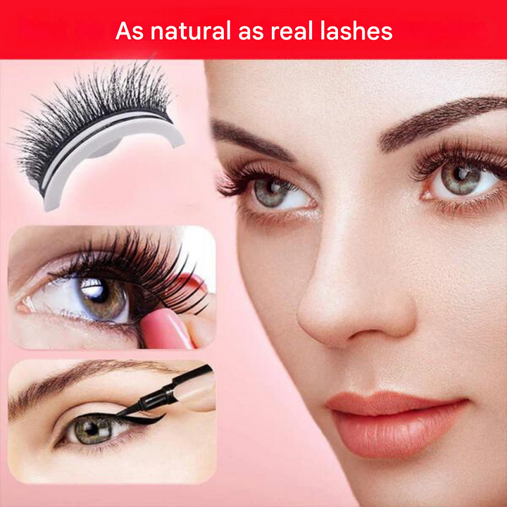 Self-Adhesive Eyelashes - LuxeLash-1 pair-Of course-The Livary