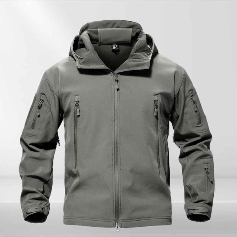 Tactical Softshell Jacket - Daan-Grey-XS-The Livary