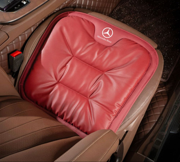 Ergonomic Car Seat Cushion Custom Made – Velario-Red-Without Logo-The Livary