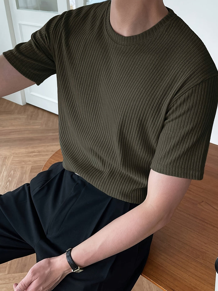 Light Green Men's T-shirt - Milan-S-The Livary