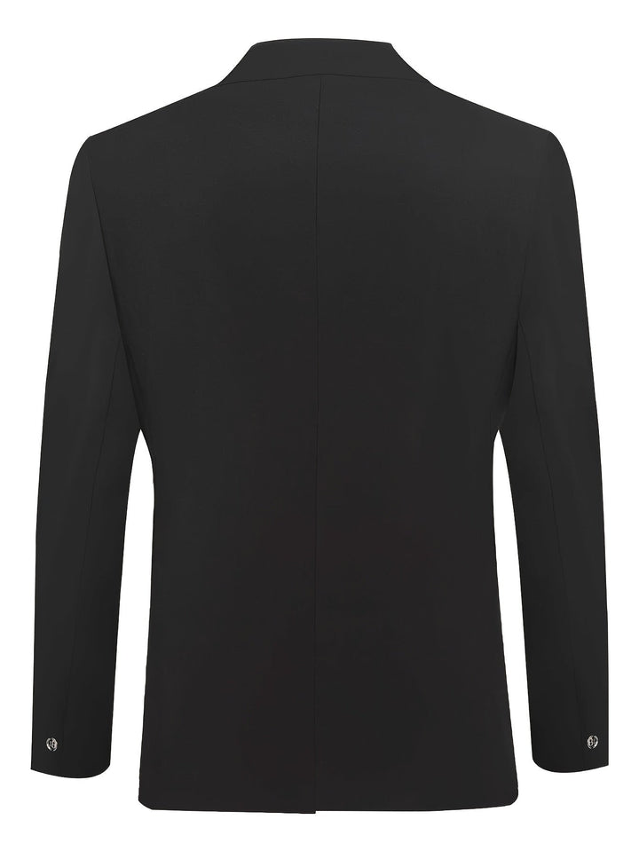 Classic Black Men's Blazer - Lars-S-The Livary