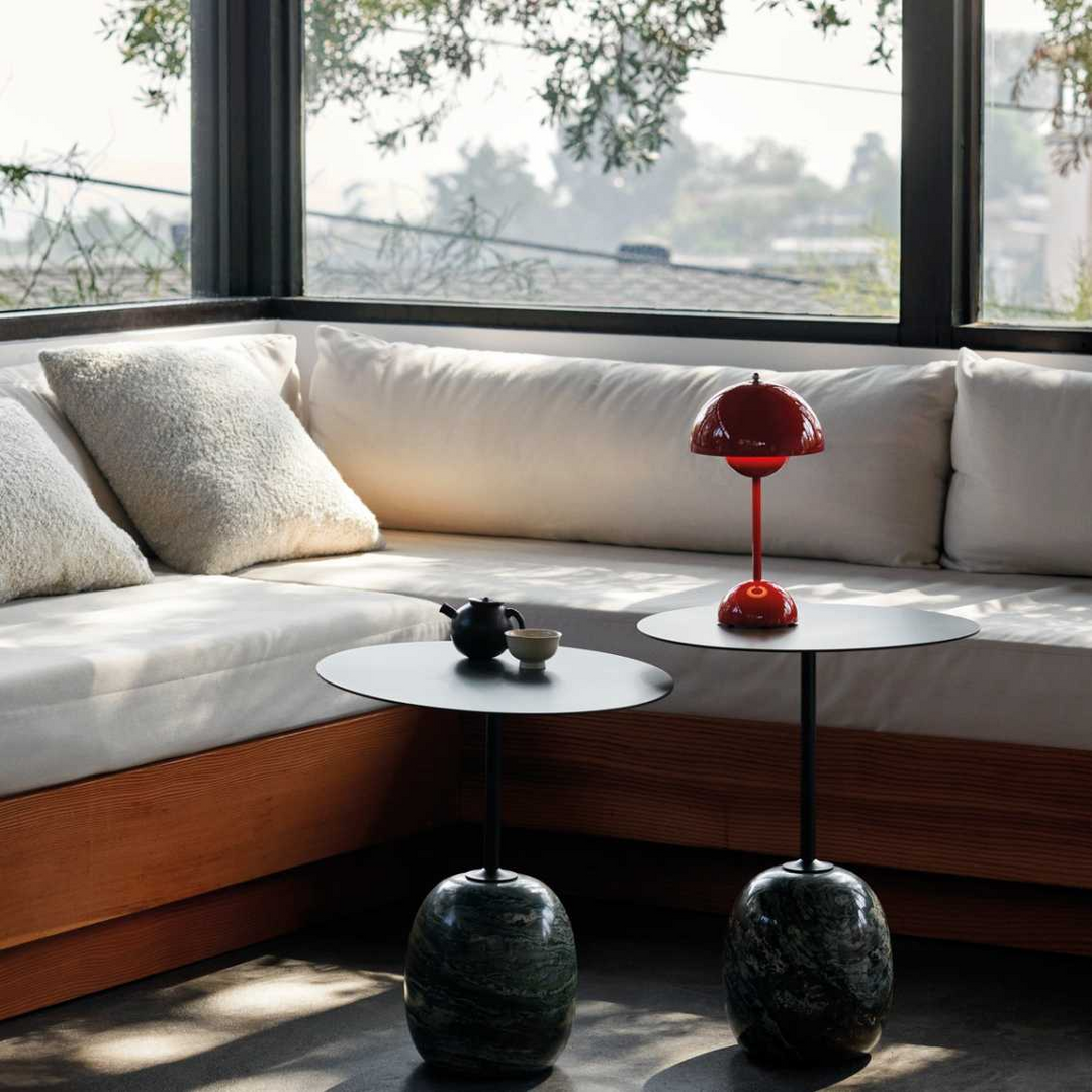 LED Table Lamp - MoonGlow-White-The Livary