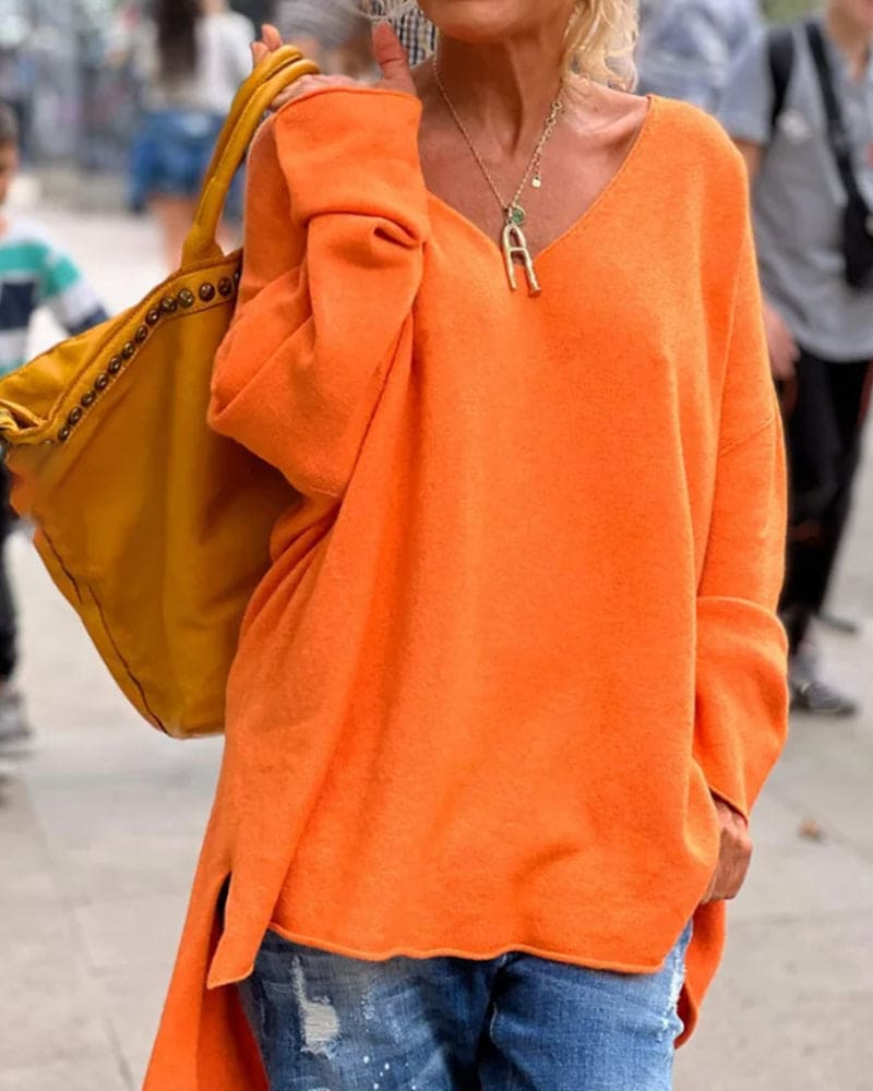Oversized Sweater - Mira-XS-The Livary