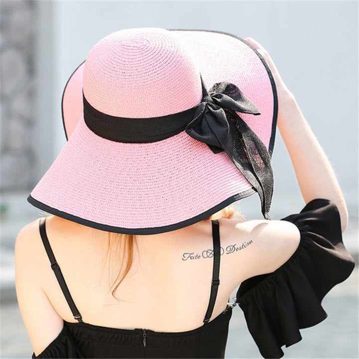 Light women's summer hat with a wide brim and stylish design – Vivian-Rosa-The Livary