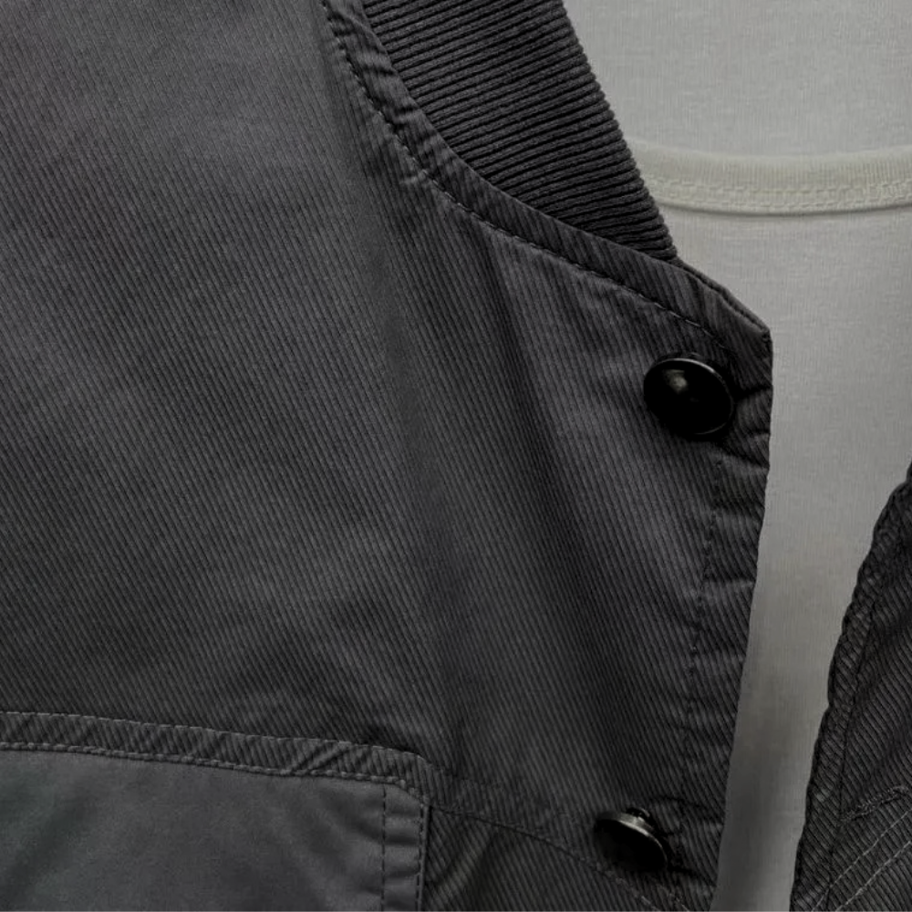 Black Modern Coat for Men - Elliot-S-The Livary