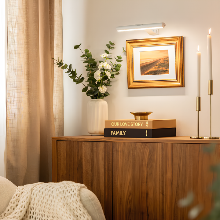 Wireless Art Lighting - LumeArt-White-The Livary