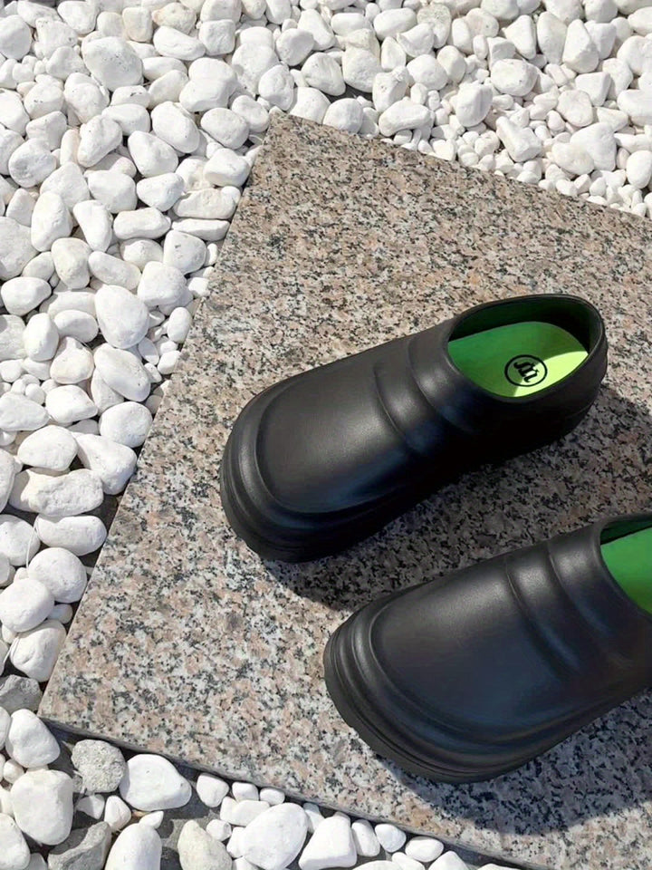 Orthopaedic Waterproof Clogs - AquaStep-Black-4.5-The Livary