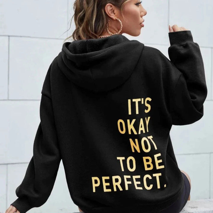 Trendy Unisex Hoodie – Billie | Super soft fabric-Black-S-The Livary