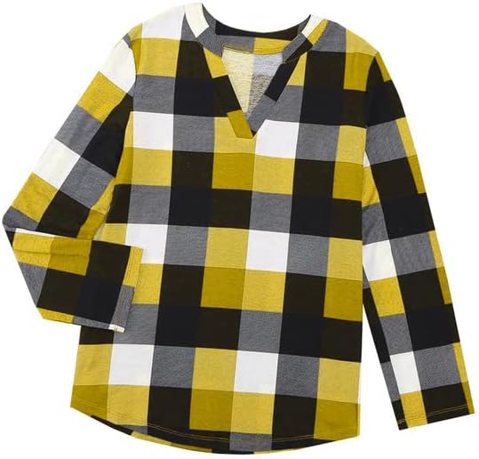 Stylish Casual Checked Ladies' Blouse - Lara-Black-S-The Livary