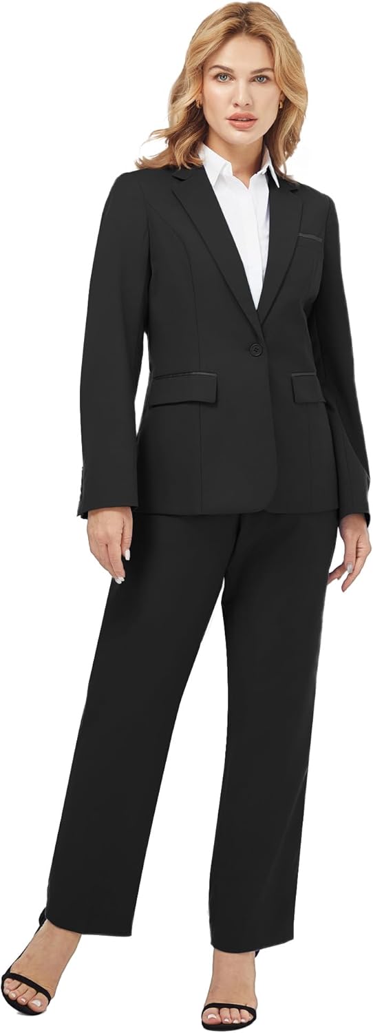 Blazer and Trousers Set - Verona-Black-XS-The Livary