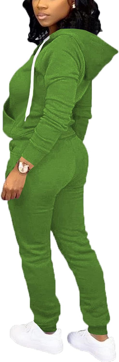 Casual Women's Tracksuit - Mia-Olive green-S-The Livary