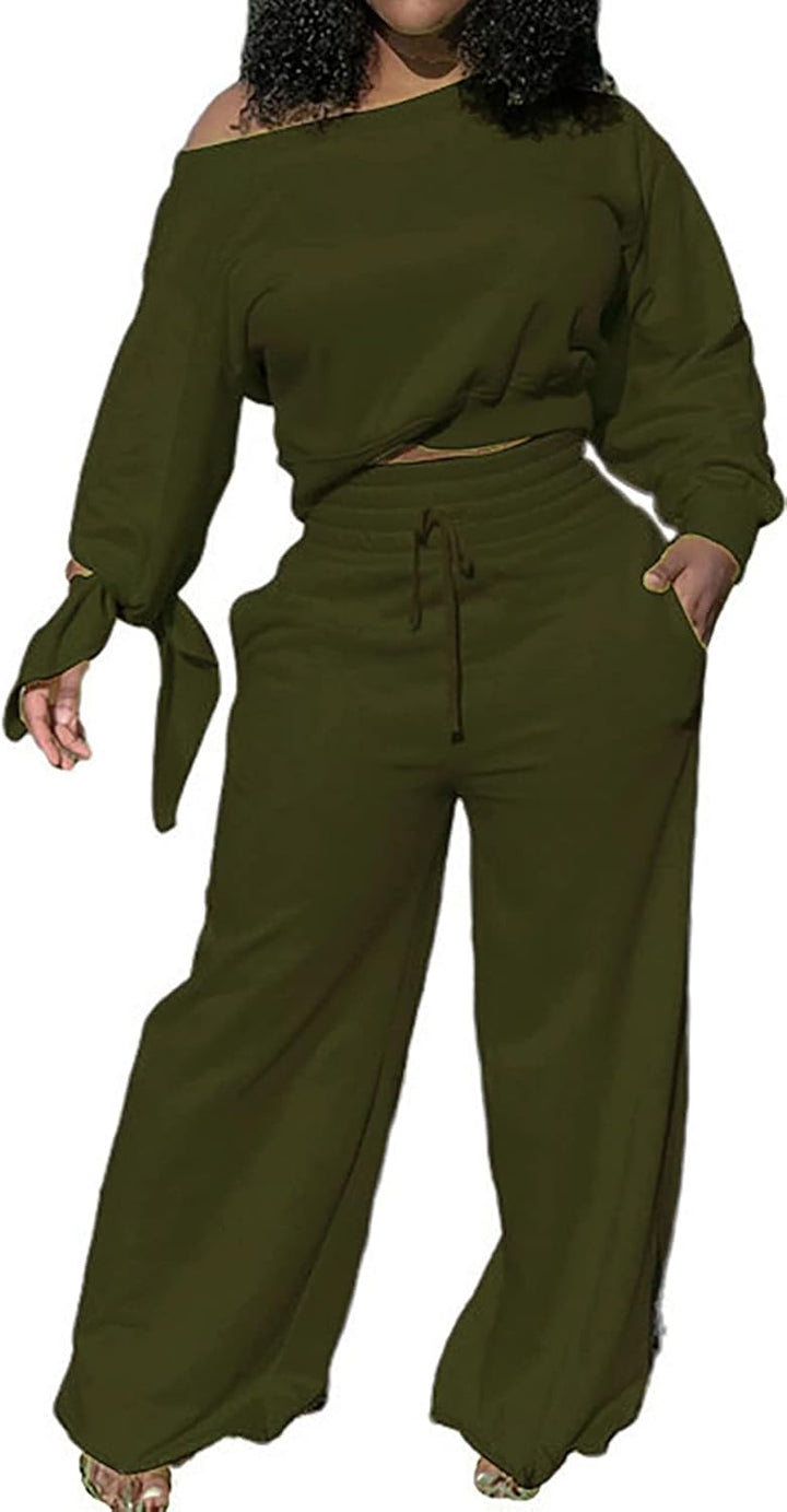 Stylish Women's Sweatsuit - Lola-Olive green-S-The Livary